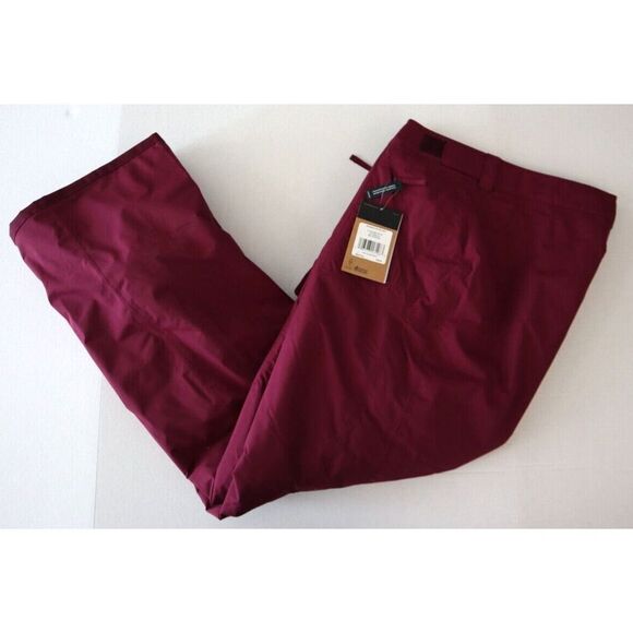The North Face NF0A5ACYI0H Women's Sz 2XL Maroon Freedom Insulated Pants - Picture 11 of 15